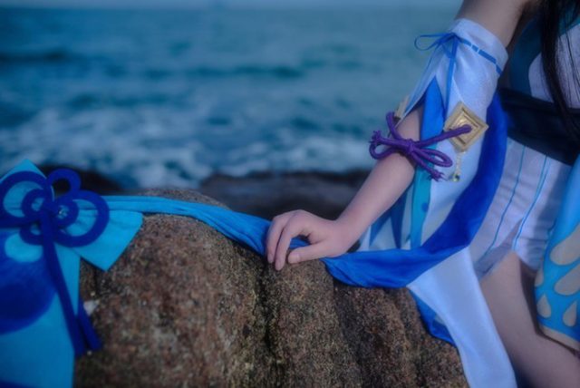 coser@_Azusaa_在《阴阳师》化身美丽的“占卜师”八百比丘尼 coser@_Azusaa_在《阴阳师》化身美丽的“占卜师”八百比丘尼