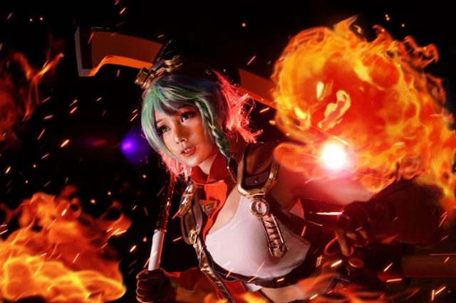 泰国coser@Bellamy在《传说对决》化身可爱的“探险家”诺克西 泰国coser@Bellamy在《传说对决》化身可爱的“探险家”诺克西