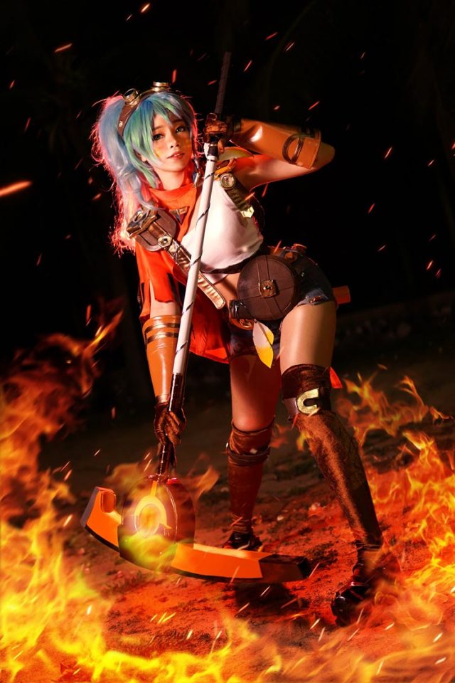 泰国coser@Bellamy在《传说对决》化身可爱的“探险家”诺克西 泰国coser@Bellamy在《传说对决》化身可爱的“探险家”诺克西