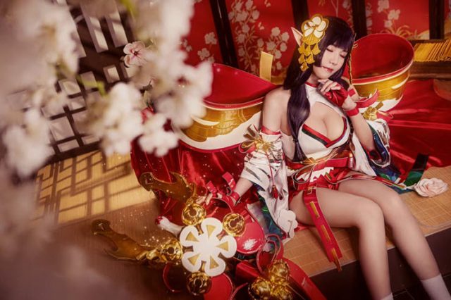 coser@Arisara Karbdecho在《传说对决》化身“狐灵巫女”特尔安娜丝 coser@Arisara Karbdecho在《传说对决》化身“狐灵巫女”特尔安娜丝