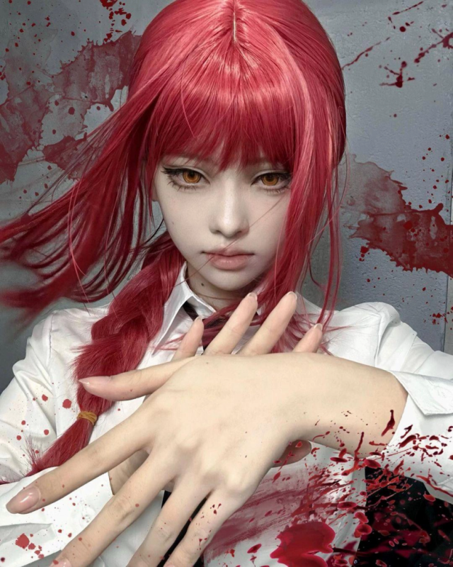 coser@周仙仙耶在《链锯人》中化身“超越原版”的玛奇玛 coser@周仙仙耶在《链锯人》中化身“超越原版”的玛奇玛