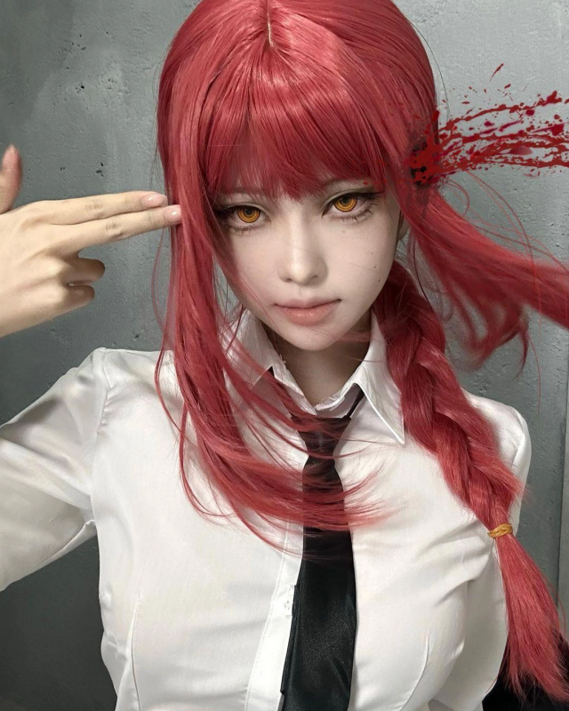 coser@周仙仙耶在《链锯人》中化身“超越原版”的玛奇玛 coser@周仙仙耶在《链锯人》中化身“超越原版”的玛奇玛