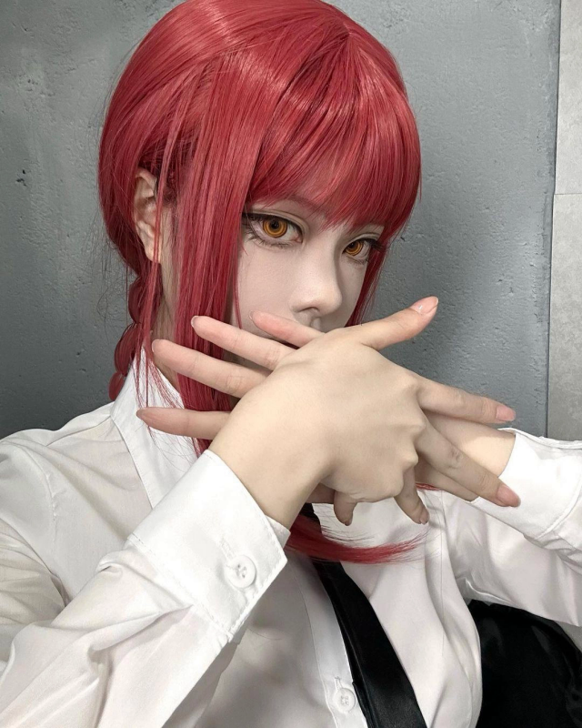 coser@周仙仙耶在《链锯人》中化身“超越原版”的玛奇玛 coser@周仙仙耶在《链锯人》中化身“超越原版”的玛奇玛