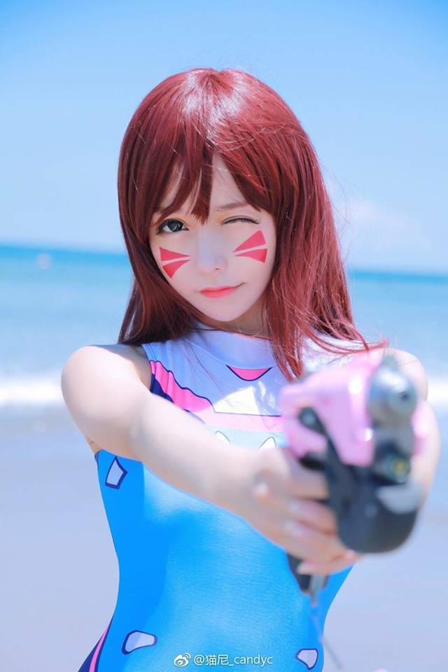coser@猫尼_Neko在《守望先锋》中化身“比基尼版”宋哈娜D.Va coser@猫尼_Neko在《守望先锋》中化身“比基尼版”宋哈娜D.Va