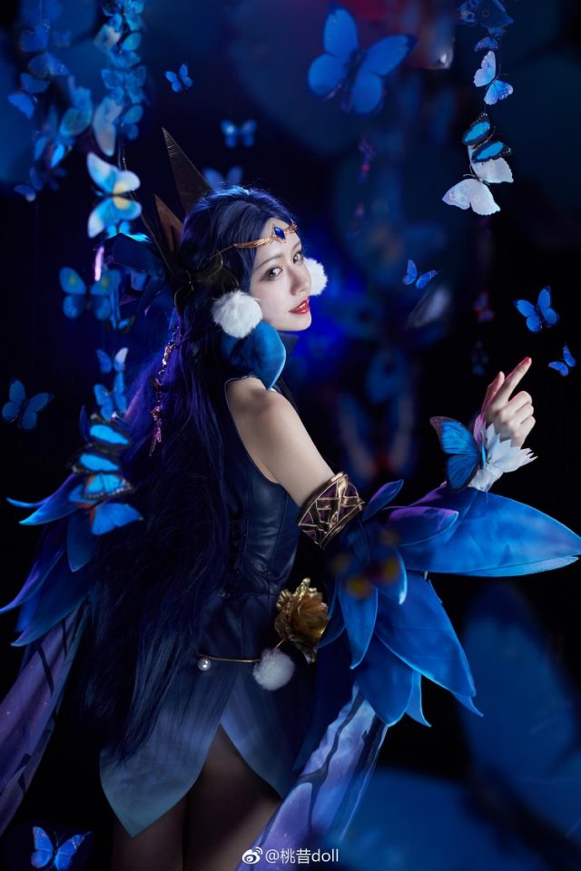 女coser@桃昔doll在游戏《王者荣耀》中化身“绝世舞姬”貂蝉 女coser@桃昔doll在游戏《王者荣耀》中化身“绝世舞姬”貂蝉