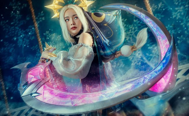 泰国女coser将美丽迷人的“伴月舞者” 叶娜带到了现实生活中 泰国女coser将美丽迷人的“伴月舞者” 叶娜带到了现实生活中