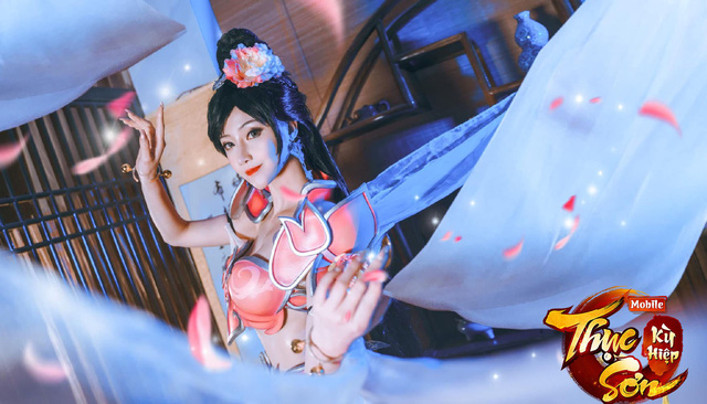 coser@露兒大魔王_在《蜀山奇侠》手游中的“唐门cosplay”，让人沉醉