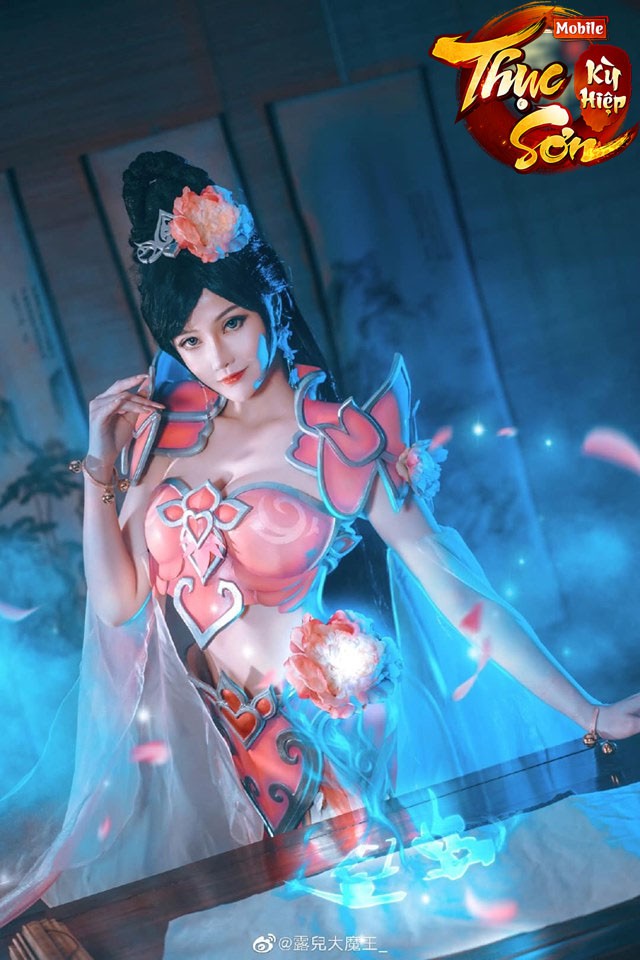 coser@露兒大魔王_在《蜀山奇侠》手游中的“唐门cosplay”，让人沉醉