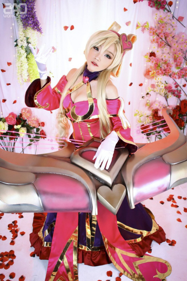韩国coser@AZA Miyuko在《英雄联盟》化身性感“小情人”索娜 韩国coser@AZA Miyuko在《英雄联盟》化身性感“小情人”索娜
