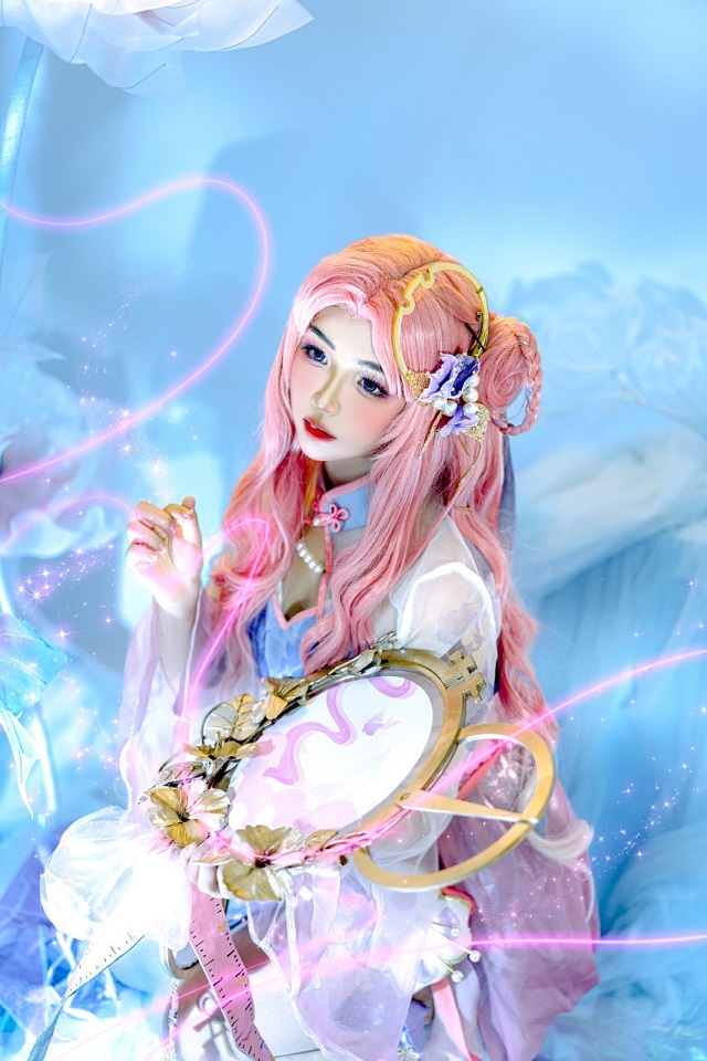 越南女coser@奉燕穿上“乞巧织情”套装化身古典美人王昭君 越南女coser@奉燕穿上“乞巧织情”套装化身古典美人王昭君