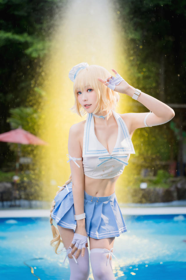 coser@ElyEE子在《命运/冠位指定》中化身温柔可爱的圣女贞德 coser@ElyEE子在《命运/冠位指定》中化身温柔可爱的圣女贞德