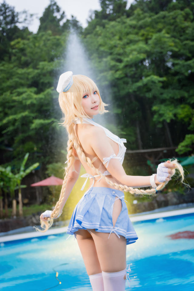 coser@ElyEE子在《命运/冠位指定》中化身温柔可爱的圣女贞德 coser@ElyEE子在《命运/冠位指定》中化身温柔可爱的圣女贞德