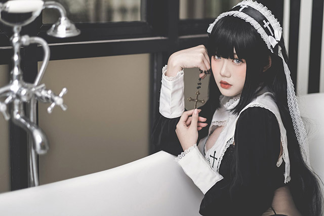 Cosplay The Nun:当Valak不再像电影里那样可怕的时候 Cosplay The Nun:当Valak不再像电影里那样可怕的时候
