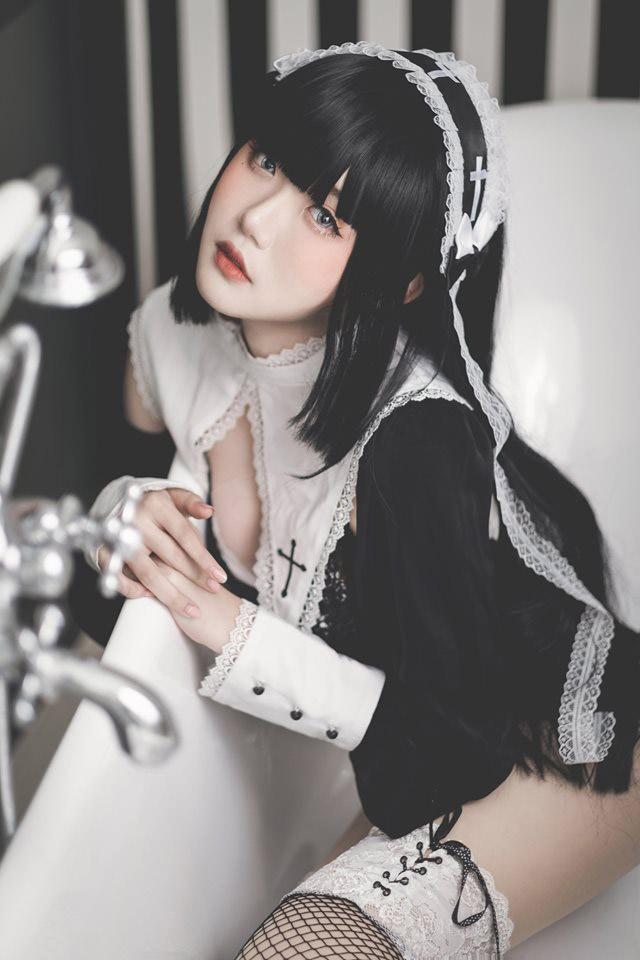 Cosplay The Nun:当Valak不再像电影里那样可怕的时候 Cosplay The Nun:当Valak不再像电影里那样可怕的时候