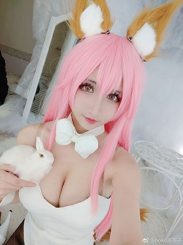 命运/冠位指定cosplay：rioko凉凉子的“兔女郎版”紫式部让人惊艳
