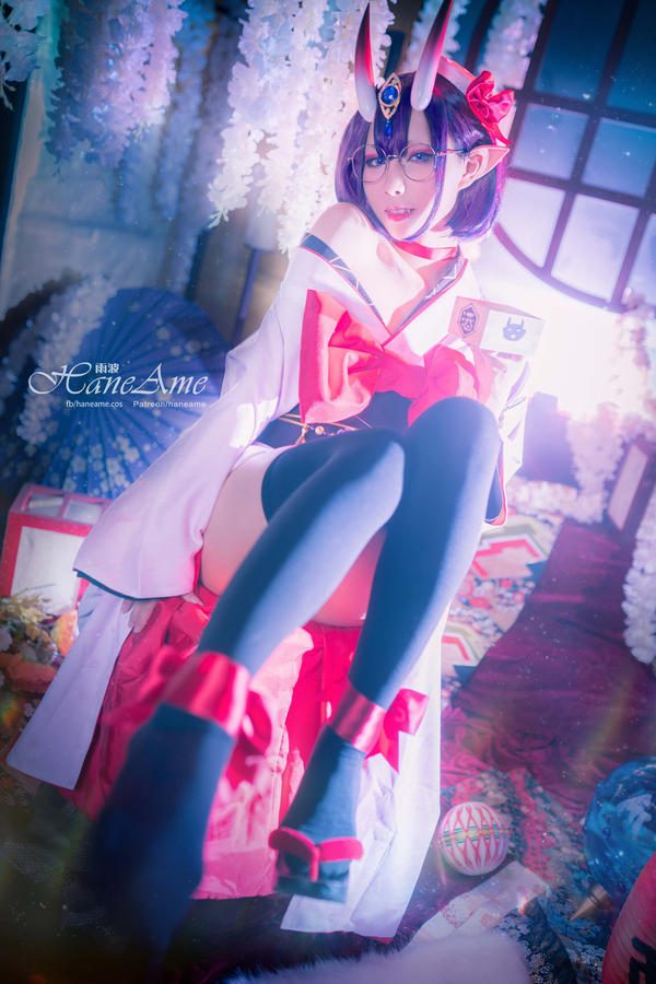 魅惑妖姬cosplay,雨波_HaneAme化身酒吞童子展现神秘妖异之美 魅惑妖姬cosplay,雨波_HaneAme化身酒吞童子展现神秘妖异之美