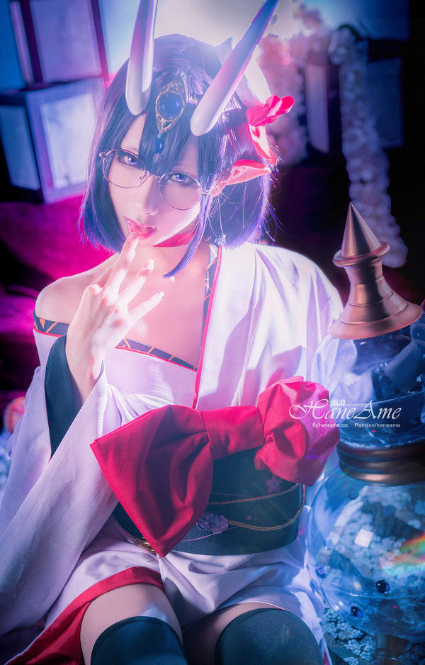 魅惑妖姬cosplay,雨波_HaneAme化身酒吞童子展现神秘妖异之美 魅惑妖姬cosplay,雨波_HaneAme化身酒吞童子展现神秘妖异之美