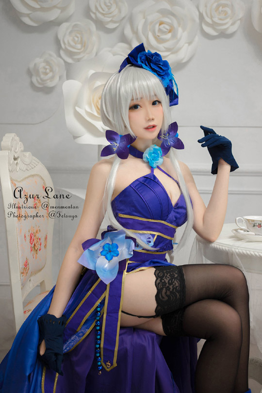 焖焖碳cosplay《碧蓝航线》光辉,“永不落幕的茶会”的完美还原 焖焖碳cosplay《碧蓝航线》光辉,“永不落幕的茶会”的完美还原