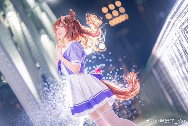 外星嫣子_Yan cos《赛马娘 Pretty Derby》东海帝王，华丽演绎马娘舞姬
