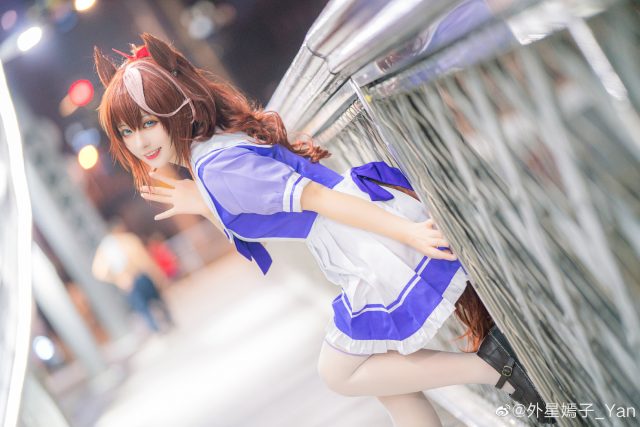 外星嫣子_Yan cos《赛马娘 Pretty Derby》东海帝王，华丽演绎马娘舞姬