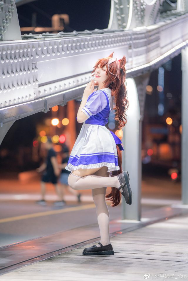 外星嫣子_Yan cos《赛马娘 Pretty Derby》东海帝王，华丽演绎马娘舞姬