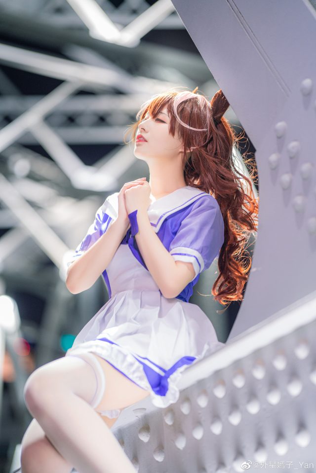 外星嫣子_Yan cos《赛马娘 Pretty Derby》东海帝王，华丽演绎马娘舞姬