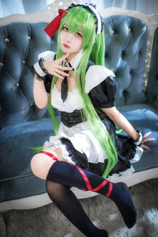 [反叛的鲁路修]菌儿rikushi- cos C.C.，翠绿迷人神秘可爱
