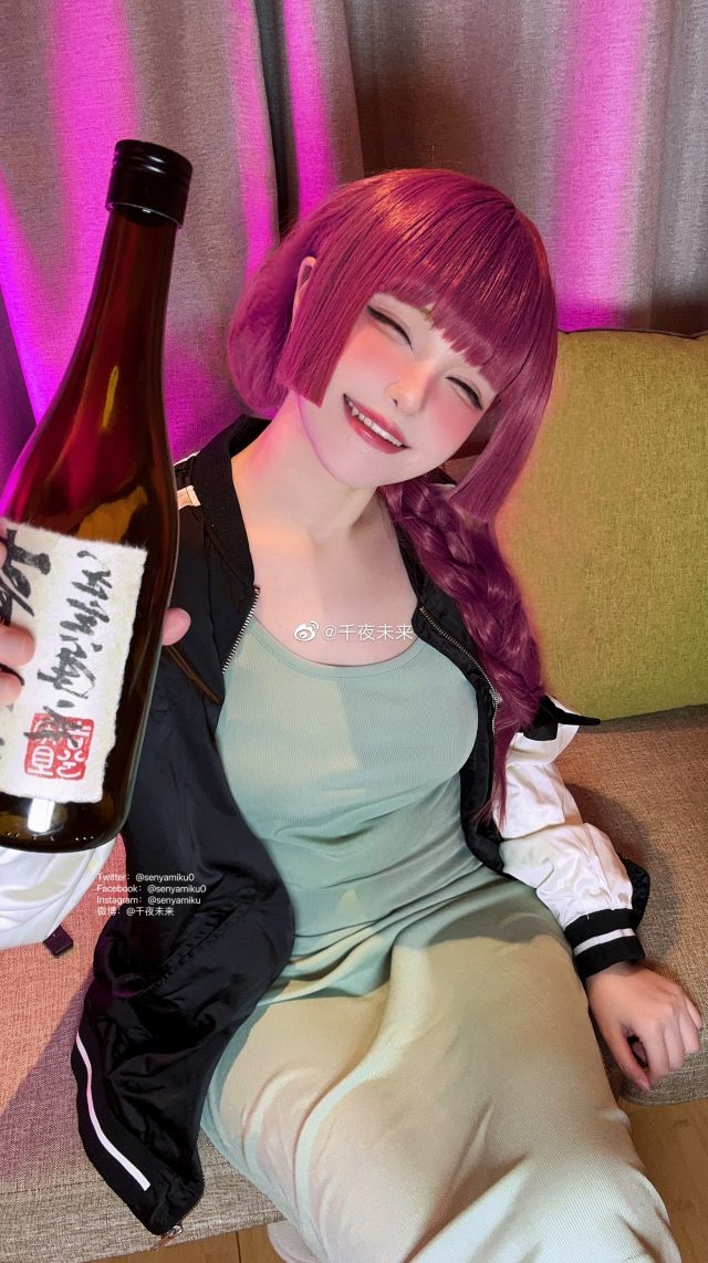 [孤独摇滚！]千夜未来cos广井菊里，独具可爱迷人的魅力