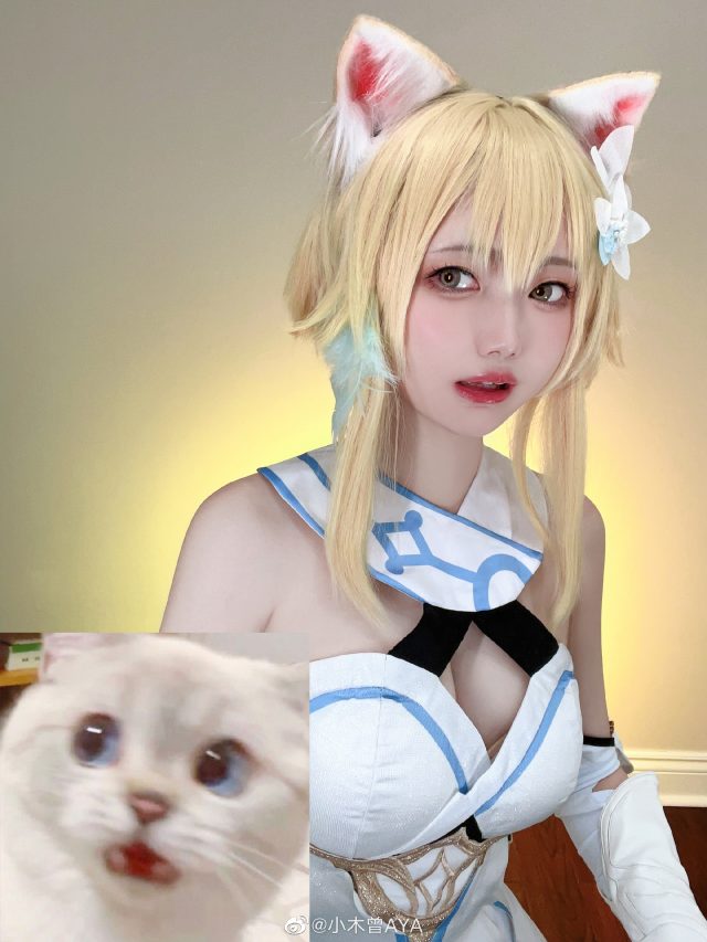 小木曾AYA cos《原神》荧Lumine,闪耀萌动“旅行者”的魅力 小木曾AYA cos《原神》荧Lumine,闪耀萌动“旅行者”的魅力