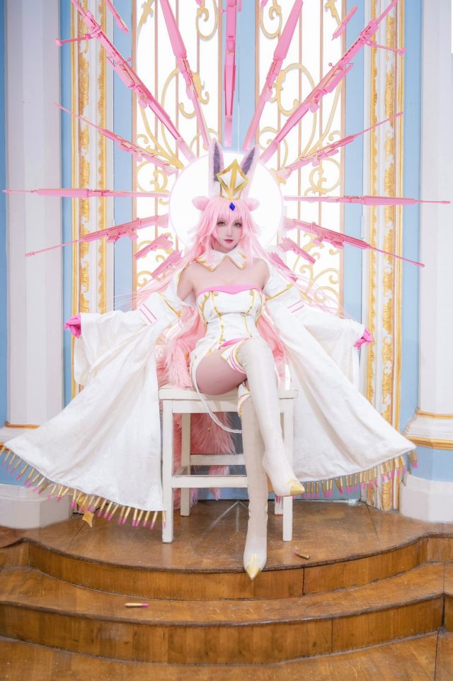 [Fate/Grand Order]是夙卿呀cos光之高扬斯卡娅，绽放神圣的光辉