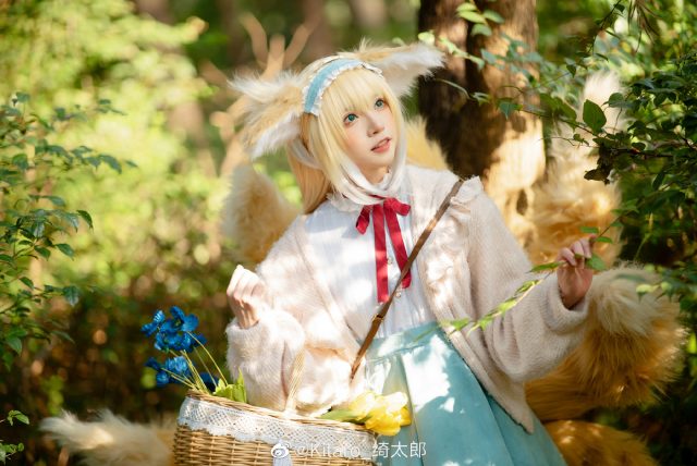 Kitaro_绮太郎cos《明日方舟》铃兰小姐，既可爱又迷人