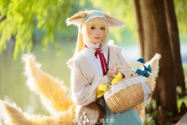 Kitaro_绮太郎cos《明日方舟》铃兰小姐，既可爱又迷人