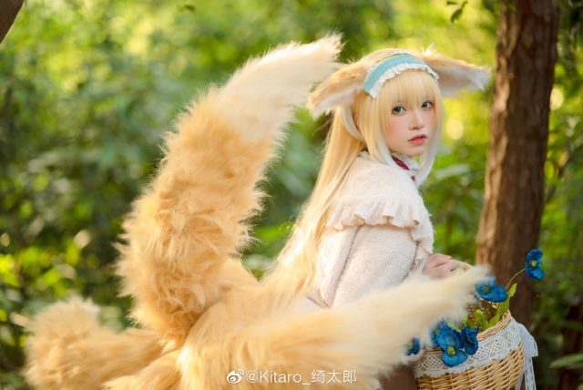Kitaro_绮太郎cos《明日方舟》铃兰小姐，既可爱又迷人