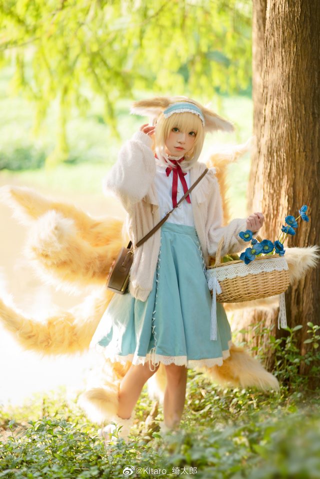 Kitaro_绮太郎cos《明日方舟》铃兰小姐，既可爱又迷人