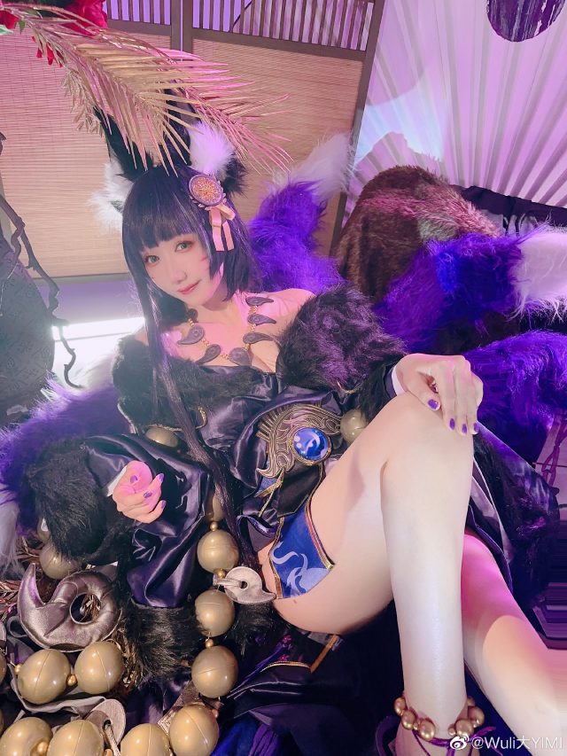 [碧蓝航线]Wuli大YIMI cos武藏，展现性感迷人的狐狸女郎