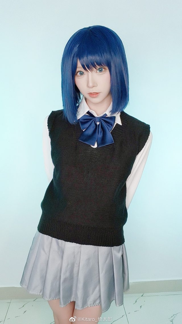 [我推的孩子]Kitaro_绮太郎cos黑川茜，可爱迷人的LALALAI之星