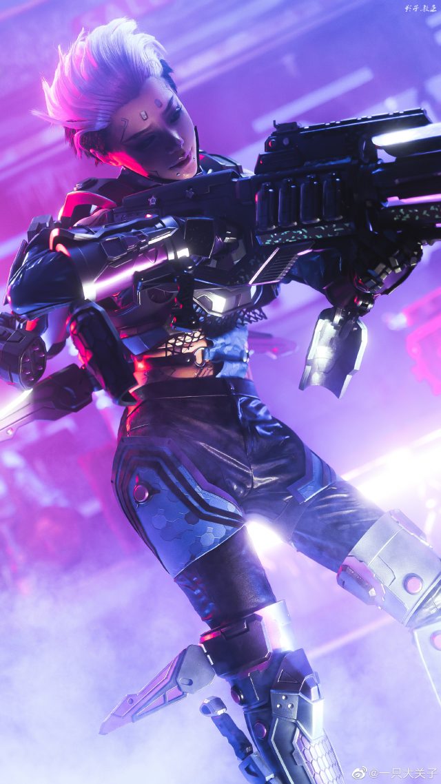一只大关子cos《APEX英雄》瓦尔基里，翱翔未来天际的复仇者