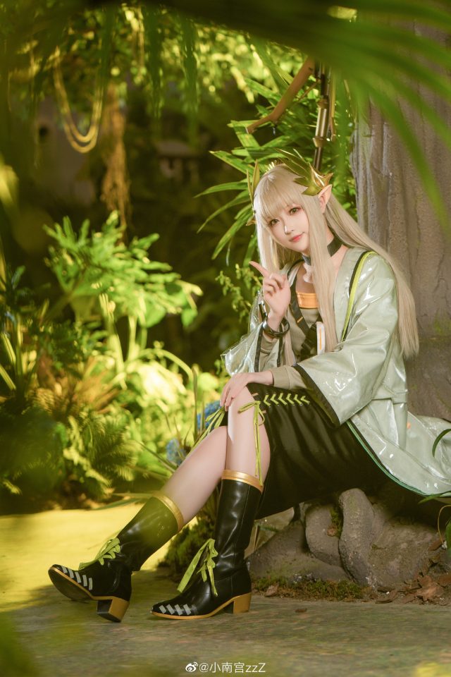 [明日方舟]小南宫zzZ cos缪尔赛思，绽放生态科主任的神秘魅力