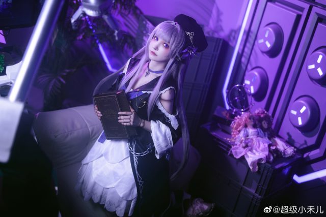 [崩坏：星穹铁道]超级小禾儿cos黑塔，展现女科学家的美丽身姿