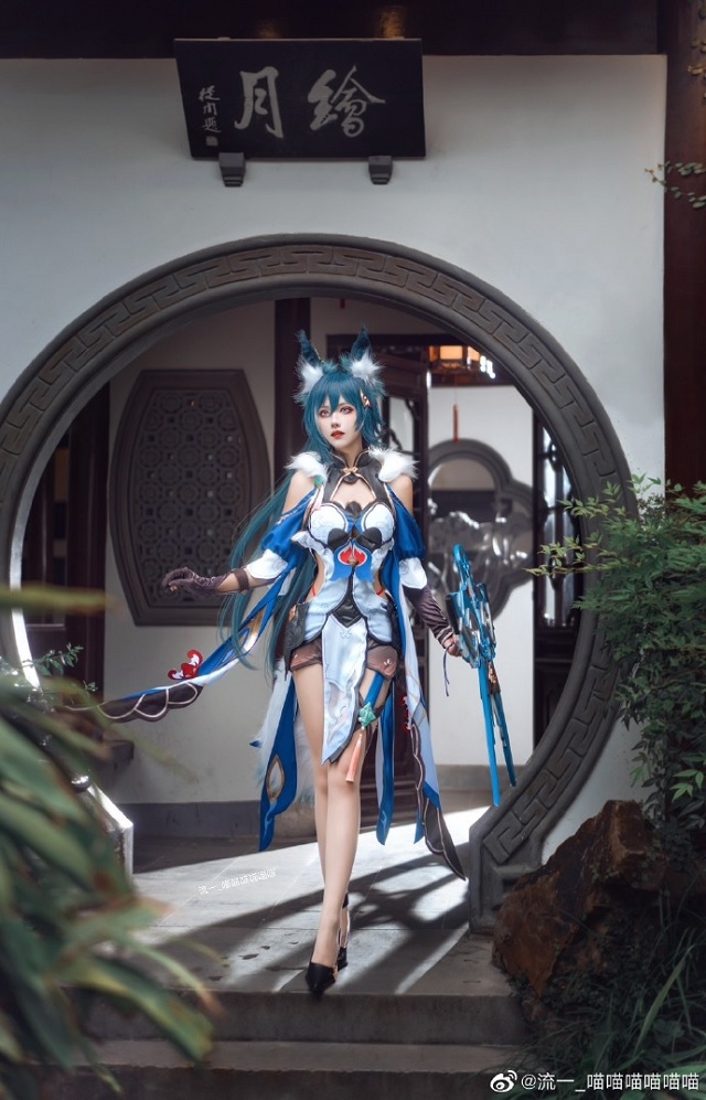 [崩坏：星穹铁道]流一_喵喵喵喵喵喵cos驭空，喵力全开大放异彩