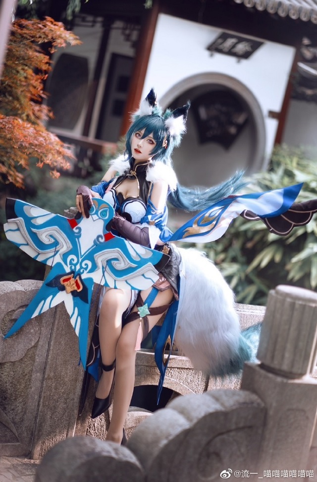 [崩坏：星穹铁道]流一_喵喵喵喵喵喵cos驭空，喵力全开大放异彩