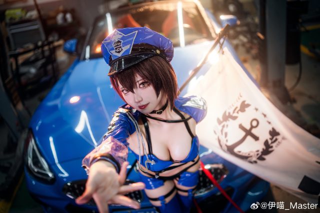 [碧蓝航线]伊喵_Master cos巴尔的摩，唤醒夏日热浪航向激情海域