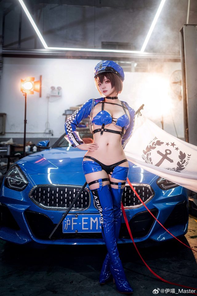 [碧蓝航线]伊喵_Master cos巴尔的摩，唤醒夏日热浪航向激情海域