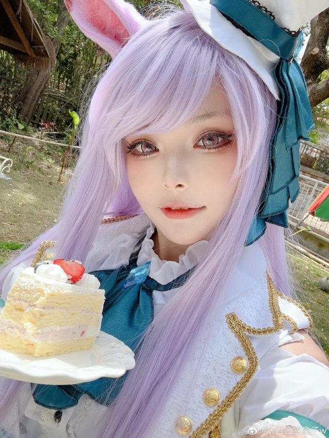 w百合欧皇子w cos目白麦昆,飙马才女驰骋“赛马娘Pretty Derby”舞台 w百合欧皇子w cos目白麦昆,飙马才女驰骋“赛马娘Pretty Derby”舞台