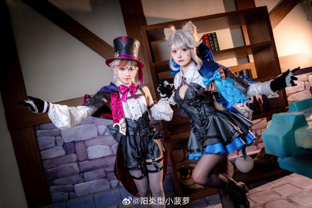 [原神]阳炎型小菠萝cos琳妮特，带你走进“原神”的魅力世界！