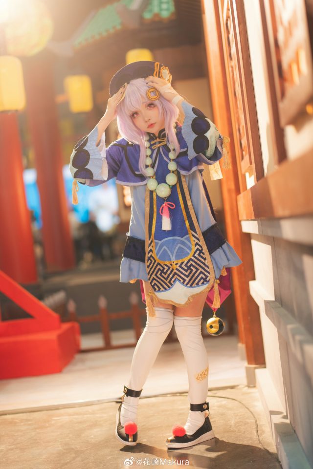 花崎Makura cos《原神》七七,可爱迷人小僵尸魅力爆棚! 花崎Makura cos《原神》七七,可爱迷人小僵尸魅力爆棚!