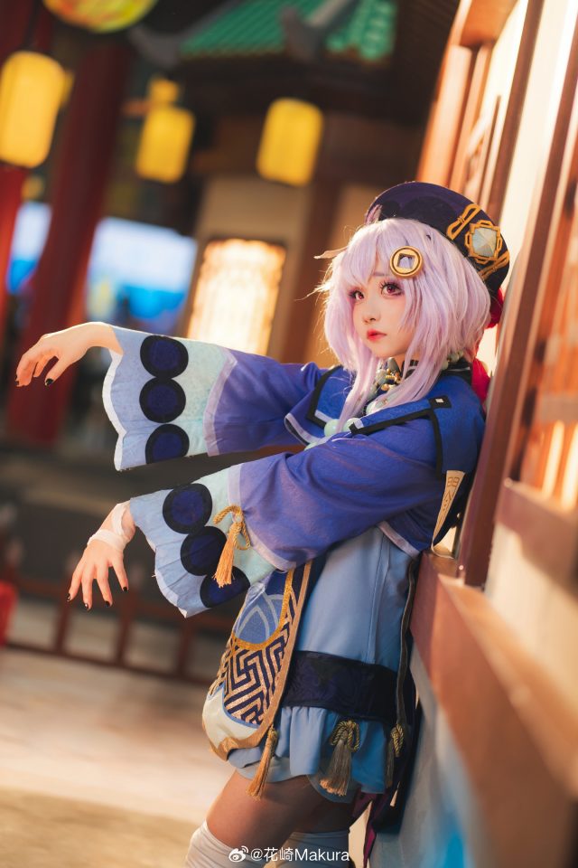 花崎Makura cos《原神》七七,可爱迷人小僵尸魅力爆棚! 花崎Makura cos《原神》七七,可爱迷人小僵尸魅力爆棚!