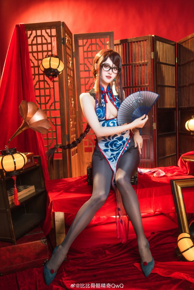 [Fate/Grand Order]比比骨骼精奇QwQ cos虞美人，再现虞姬的性感魅力