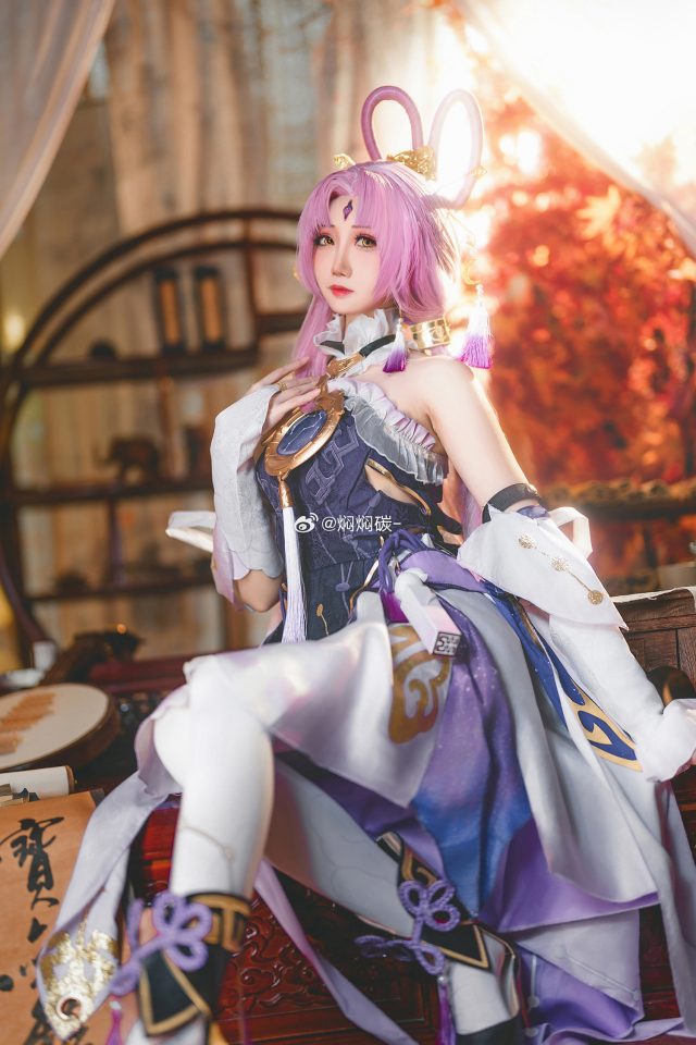 焖焖碳cos《崩坏:星穹铁道》符玄,展现了迷人的仙舟智者魅力 焖焖碳cos《崩坏:星穹铁道》符玄,展现了迷人的仙舟智者魅力