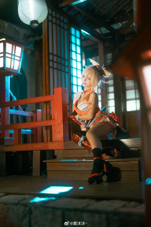 蠢沫沫的《原神》宵宫COSPLAY，重燃角色的魅力